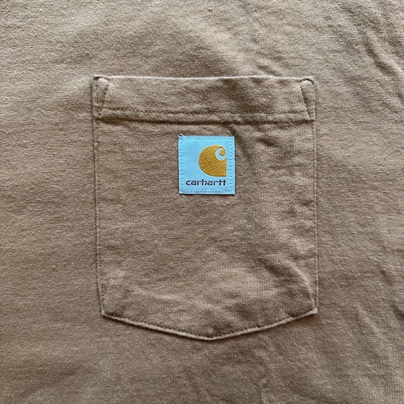 Carhartt Brown Loose Fit Tee - Mens L - Picture 5 of 7